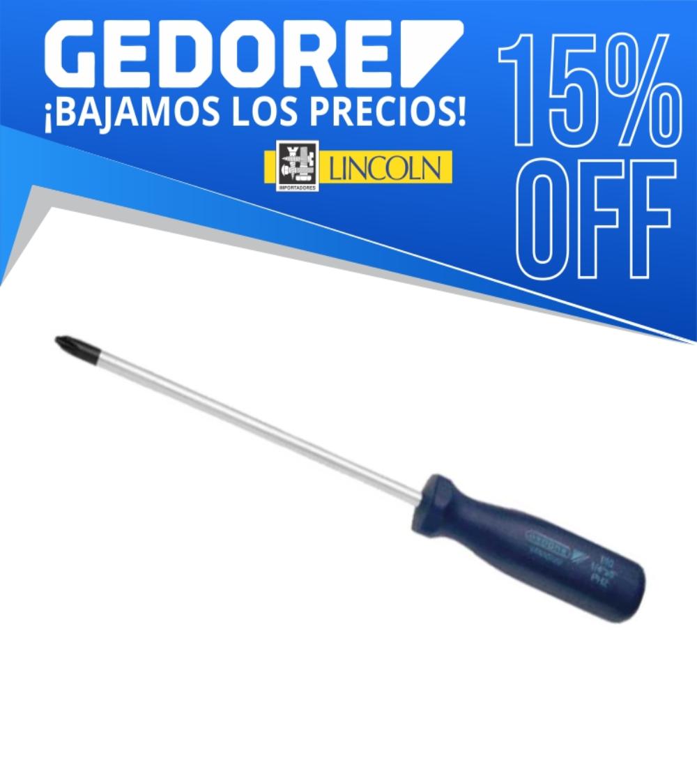 DESTORNILLADOR CRUZ GEDORE 1/8x4"PH0